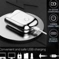 thumbnail image 4 of Waterproof Portable Mini USB Rechargeable Cordless Electric Rotary Men's Shaver,Double-Headed Shaver, 4 of 5