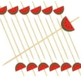 thumbnail image 2 of 100Pcs Convenient Food Picks Portable Fruit Picks Household Martini Picks Party Accessory, 2 of 9