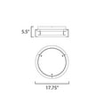 thumbnail image 4 of ET2 Lighting - iCorona WiZ - 36W 1 LED Flush Mount-5.5 Inches Tall and 17.75, 4 of 5