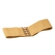 thumbnail image 4 of Cinturón elástico para mujer, elegante accesorio de ropa, cintura ancha y cómoda. Beige, 4 of 9