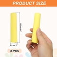 thumbnail image 2 of 8 PCS Dustless Chalk, Yellow Sidewalk Chalk Large Solid Huge Washable Street Chalk for Outdoor Adults Painting Graffiti Art, 2 of 6