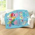 thumbnail image 5 of CafePress - Peppa Pig: Play Giggle Grow - Sherpa Fleece Throw Blanket 60" x 50", 5 of 5