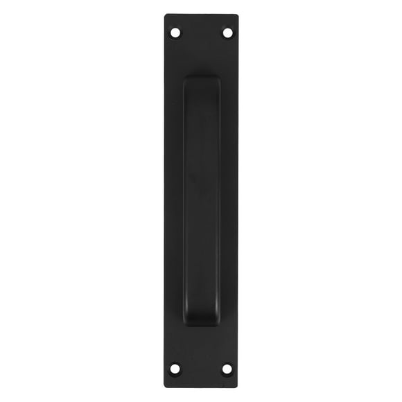MOVTOTOP Poignée de Porte Coulissante en Alliage d'Aluminium pour Porte Design Minimaliste Noir Installation Facile Utilisation Polyvalente