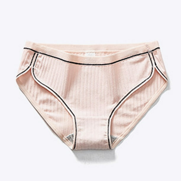 Women Sexy Pure Cotton knickers Sexy Breathable Thread Underpants