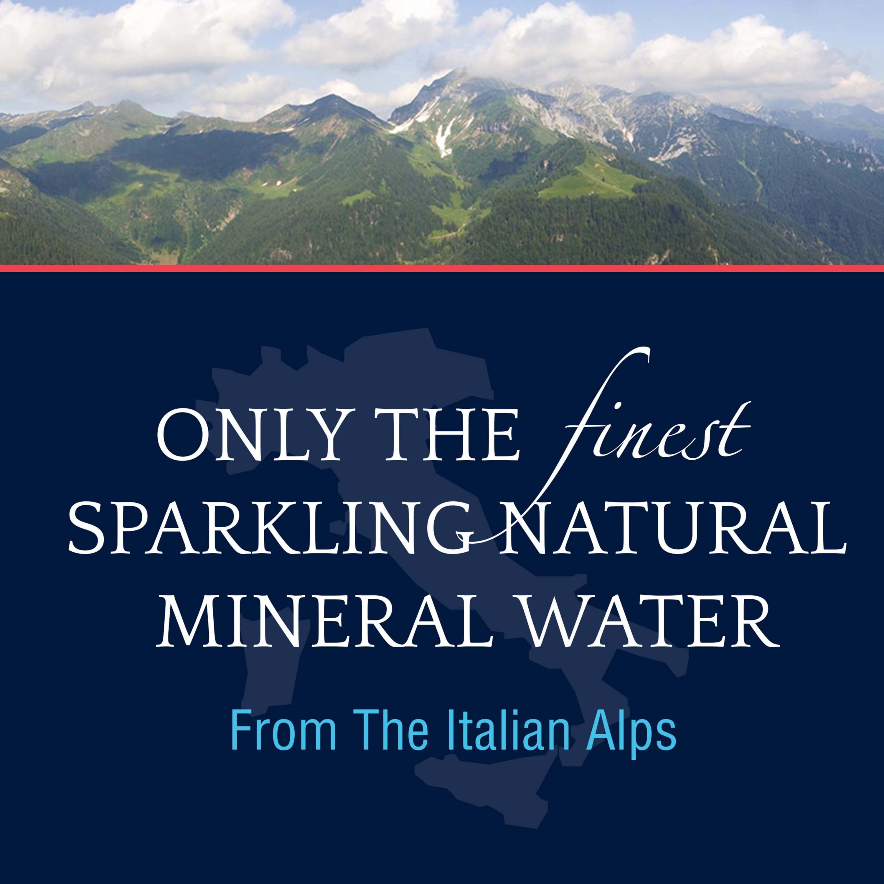 S.Pellegrino Essenza Flavored Mineral Water with Natural CO2 Added Variety Pack, 24 Pack of Cans 40.5 fl oz