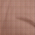 thumbnail image 1 of oneOone Polyester Spandex Rust Brown Fabric Asian Kilim Sewing Craft Projects Fabric Prints By Yard 56 Inch Wide, 1 of 5