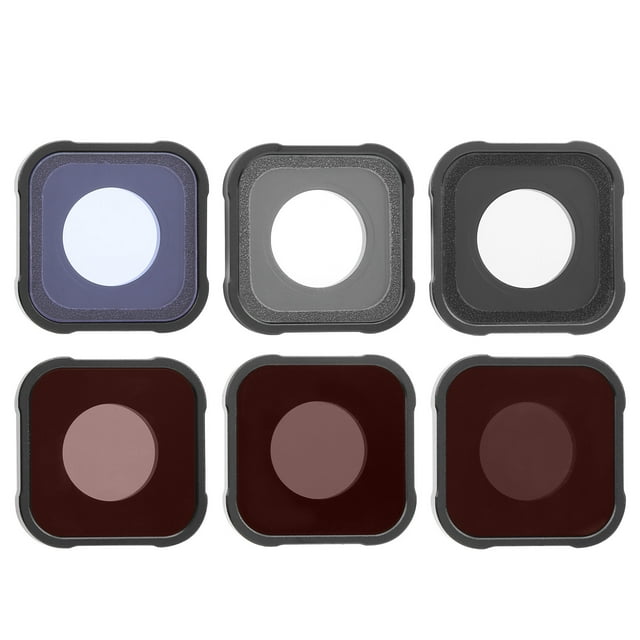 Juego de filtros de cámara Jadeshay 6 piezas Filtro de cámara STA CP NNN Accesorios de lentes para Go Pro Hero