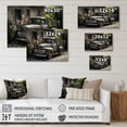 thumbnail image 4 of Designart Vintage Car At The Barn Canvas Wall Art, 4 of 5
