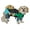 As Shown, variant on Rasta Imposta Adult Piano Dog Costume - Size Medium/Large - Blue