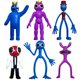 thumbnail image 4 of Figuras de amigos del arcoíris de 6 a 8 Uds., personaje de juego, muñeco de dibujos animados, modelo de figurita de monstruo azul, juguetes, regalo para niños, decoración de coche JadeP Rainbow Friends Figura Juguete Personaje del, 4 of 8