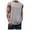 d158-Grey, variant on HCNTES Men's Dolman Sleeve Crop Vest Top T Shirts Crewneck Loose Pullover Tank Tops(White,L)
