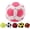 #A, variant on Dragonfly Footbag,32-Panel Hacky Footbag Sacks Spiral Pellet Filled Footbag Ball, Soft Durable Soccer Style Kick Bag for Foot Coordination Training, Outdoor Play, Stress Relief Toy(#B)