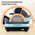 thumbnail image 2 of DMBOH Vibration Plate Exercise Machine with Loop Bands and Remote Control for Ab & Core Toning, 2 of 10