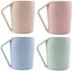 thumbnail image 2 of Taza retro hecha de paja de trigo respetuosa con el medio ambiente, ligera, biodegradable, taza de plástico para agua, café, leche, té, Adepaton WL-00978, 2 of 8
