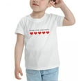 thumbnail image 3 of More Love Less Hate Cute Toddler Tshirts for Boys Girls (White, Youth XL), 3 of 5