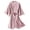 1-Pink, variant on Ersazi Womens Silk Pajamas Women'S Sexy Solid Color Nightgown 1 Piece Set Green Xxxl