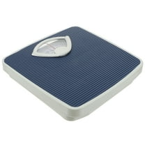 ibasenice Blue Dial Scale Mechanical Weight Scale for Home Bathroom with Non Slip Mat