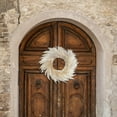 thumbnail image 7 of 1PCS Natural Pampas Grass Wreath, Fall Farmhouse Boho Pampas Grass Garland Bohemian Wall Decoration for Front Door DIY Wreath Arrangement, 7 of 7