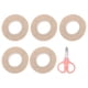 thumbnail image 1 of 5 Pack Cotton Finger Adhesive Bandages, Vegetable Glue, Hand Protector, Scissors, Play Supplies, Flesh Color, 1 of 2