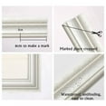 thumbnail image 2 of Self Adhesive Flexible Foam Molding Trim, 3D Sticky Decorative Wall Lines Wallpaper Border for Home, Office, Hotel DIY Decoration, 2 of 6