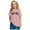 Pink, variant on Piuwrlz 3 Years Toddler Short T Shirt Sleeve Girls Red T-Shirt Cotton Crew Neck Shirt Top Red Size 3 Years