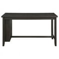 thumbnail image 6 of Coaster Elliston 5-piece Wood Counter Height Dining Set Dark Gray and Beige, 6 of 14