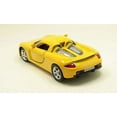 thumbnail image 3 of 5" Kinsmart Porsche Carrera GT Diecast Model Toy 1:36 Yellow, 3 of 3