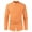 Orange, variant on Xunlbb Mens Long Sleeve Tee Shirts, Men's New Casual Loose Button Solid Color Breathable Shirt Long Sleeved M-3XL Gift for Him