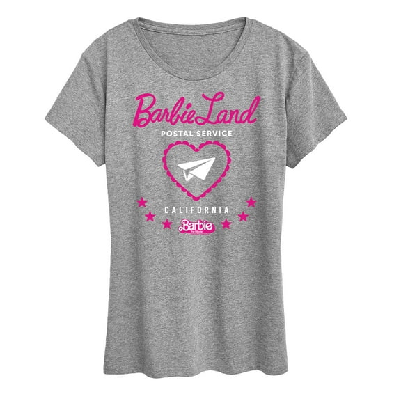 Barbie the Movie - Barbie Land Postal Service - Women's Short Sleeve Graphic T-Shirt