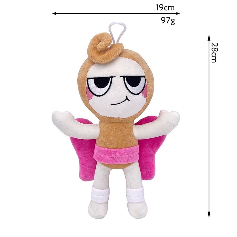 22-33cm Dandy's World Plush Set: Game Character Goob, Boxten, Flower Cat & Bunny Stuffed Toy Pillow for Fans
