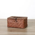 thumbnail image 3 of Rattan Tissue Box Cover Rectangular Napkin Case Woven Napkin Paper Container Home Car Napkins Holder Ofiice Home Organizer, 3 of 6