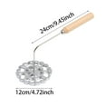 thumbnail image 2 of Hbdhejl M Old With Handle Aluminum Cookie Maker M Old Detachable Rosette Rosette I R On M Old Set Rosette Cookie Tool M Old For Kitchen Baking Cooking, 2 of 8