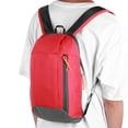 thumbnail image 2 of Sac à Dos de Sport Coloré, Sac à Dos de Camping, Sac en Nylon, pour le Camping de Travail Randonnée Voyage Rouge, 2 of 8