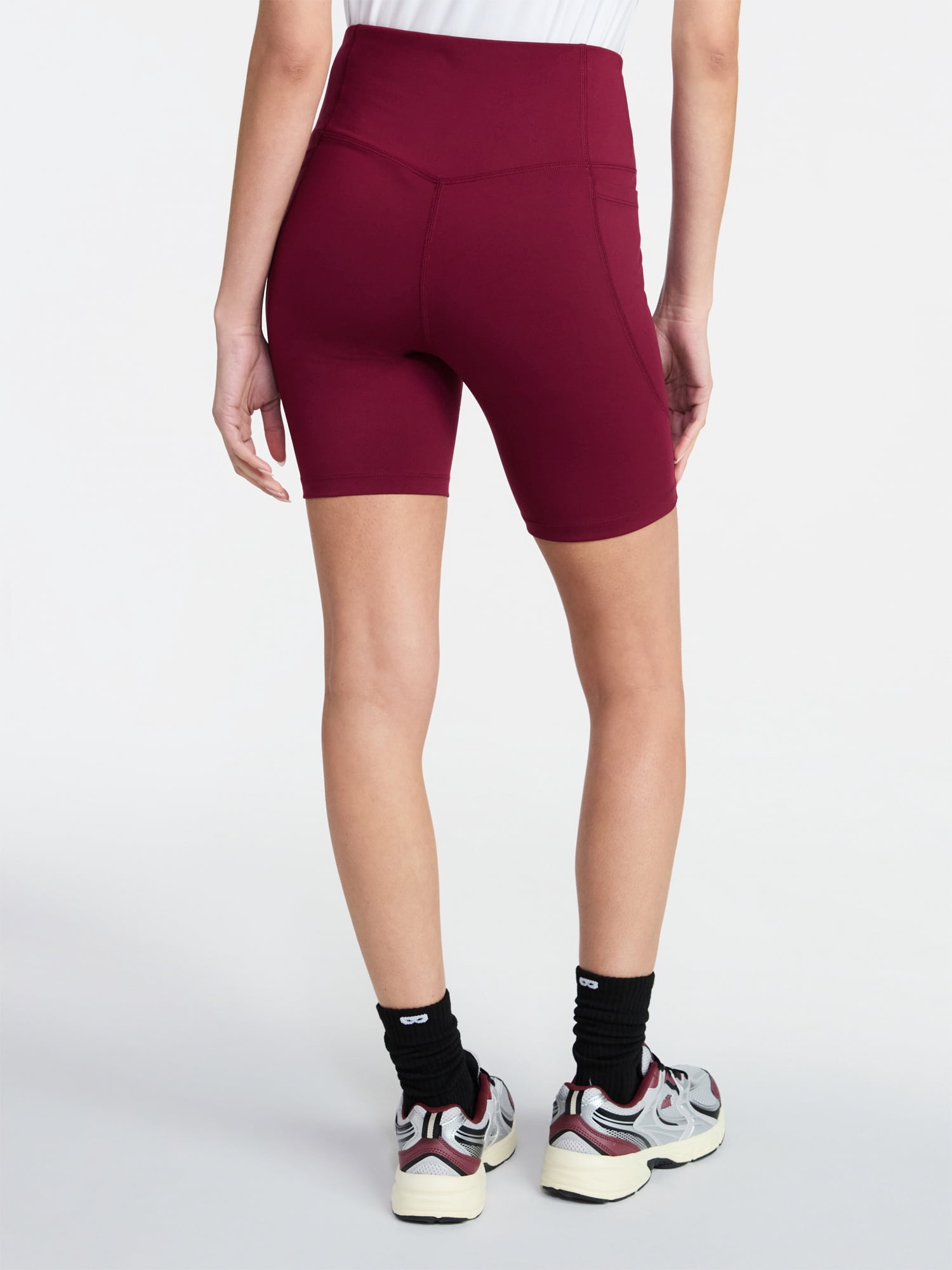 Athletic Works Women's ButterCore Bike Shorts, 7" Inseam, Sizes XS-XXXL