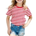 thumbnail image 1 of Fgnfyis Hauts à Manches Courtes pour Garçons T-Shirt de Carnaval à Manches Courtes T-Shirt Graphique Coloré pour Enfants Haut Décontracté Confortable T-Shirts pour Garçons Rouge_002 150, 1 of 4