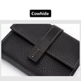 thumbnail image 2 of Monedero de cuero Minnieouse para mujer portatarjetas con cierre de tres pliegues Rectangular, 2 of 6