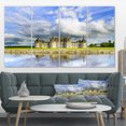 thumbnail image 1 of Chateau De Chambord Castle and Reflection - Extra Large Seashore Canvas Art, 1 of 3