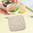 thumbnail image 4 of Oleegame 1PC Oven Holders Holders 7 Heat For Kitchen Pads Holders Inches Pot Pot X Sets Cloth Pot 7 Gray, 4 of 5