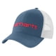 thumbnail image 1 of Gráfico del logotipo de Cap Carhartt en lona con parte trasera de malla para hombre Deep Ocean, 1 of 1