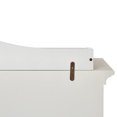 thumbnail image 5 of Evolur wood Diaper Changing Station with Safety Brackets Brush, White, 5 of 7