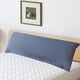 thumbnail image 3 of Funda de almohada larga | 48 x 150 cm | Funda de almohada de poliéster suave para embarazo, espalda y cuello | Resistente a las arrugas y al encogimiento | Beige, azul, gris, rosa y verde, 3 of 7