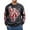Grey, variant on Mens Halloween Sweater Skeleton Graphic Printed Knit Pullover Oversized Loose Fit Warm Winter Sweater Soft Casual Knitwear for Festive Wear