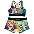 thumbnail image 3 of Rick And Morty Avoid The Void Sports Bra and Boy Short Panty Set-Large, 3 of 4