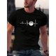 thumbnail image 1 of Camiseta deportiva de manga corta con cuello redondo y estampado de lunas para hombre, cómoda y versátil, estilo deportivo, para verano y primavera, corte cómodo, camisetas informales., 1 of 6