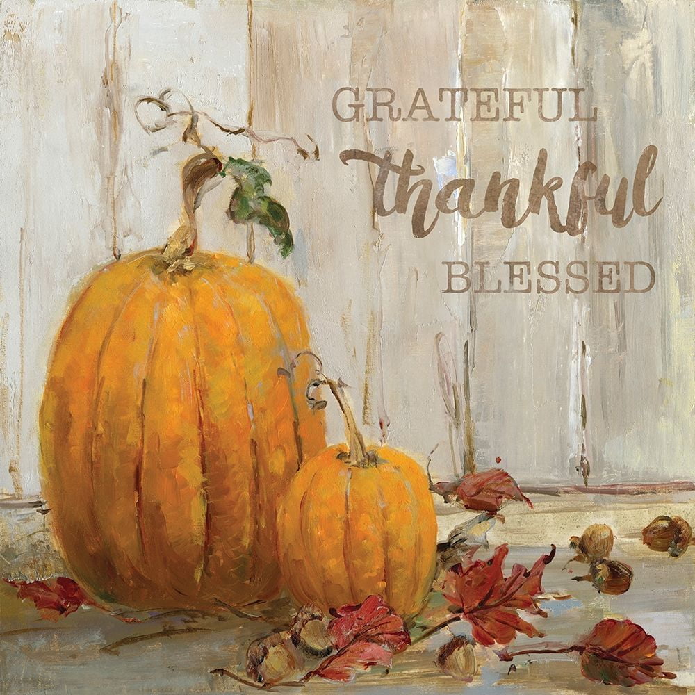 Pumpkin Patch I Poster Print by Sally Swatland - Walmart.com - Walmart.com