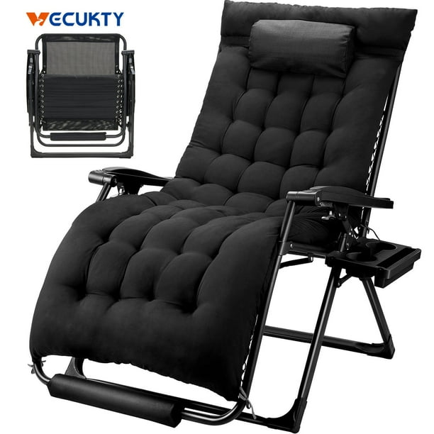 Oversized Zero Gravity Chair ,VECUKTY XXL Ergonomic Patio Recliner
