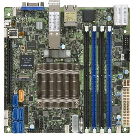 Supermicro X10SDV-8C-TLN4F+ Motherboard - Intel Xeon Processor D-1537 - Single Socket FCBGA 1667 - System on Chip - DDR4 - Mini ITX price history on PriceWatchPro