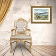 thumbnail image 3 of Wang, Melissa 32x25 Gold Ornate Wood Framed with Double Matting Museum Art Print Titled - Watercolor Views VIII, 3 of 4