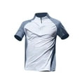 thumbnail image 2 of Njagoc3 Mens Short - Sleeve Gradient Panel Athletic Tee, Quick - Dry Fabric, Slim Fit, Summer Sports & Training Top, 2 of 6