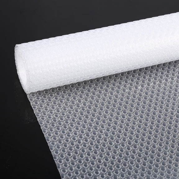 Waterproof Non-Slip Clear Drawer Shelf Liner for Kitchen Cabinets, Protective EVA Mat, 17.7 x 47.2 Inches / 45 x 120 cm